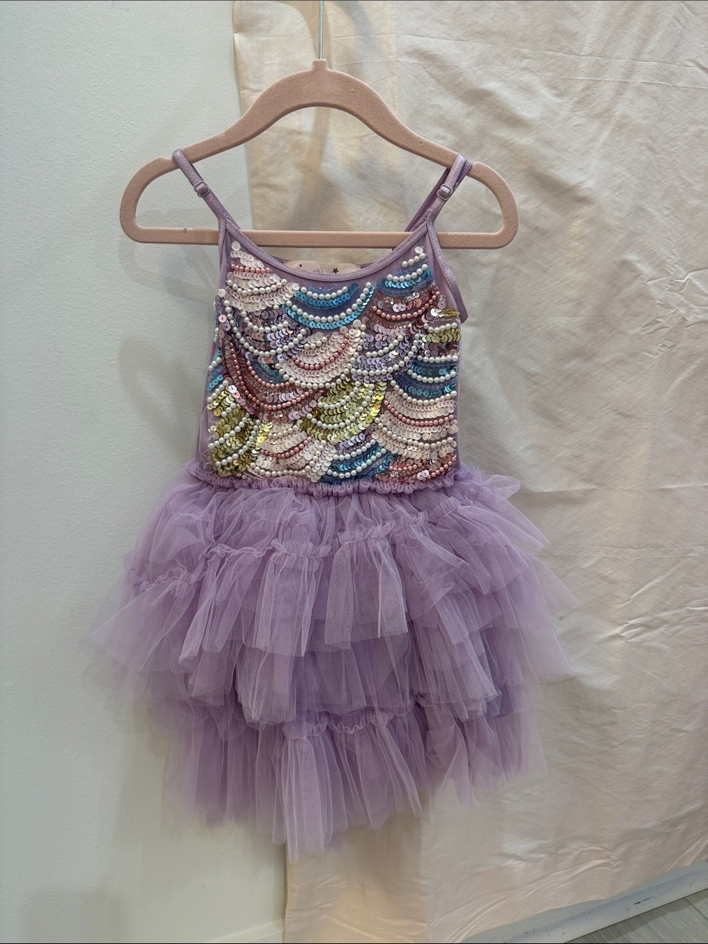 Tutu Du Monde Lilac Sequin Tulle Party Dress
